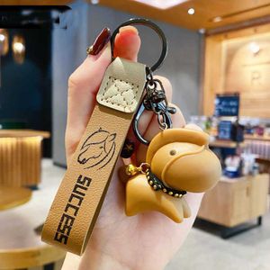 Trending Pony Keychain Kobieta Słodkie Kreatywne Żywica Doll Key Chain Torba Wisiorek Para Akcesoria Hurtownie G1019