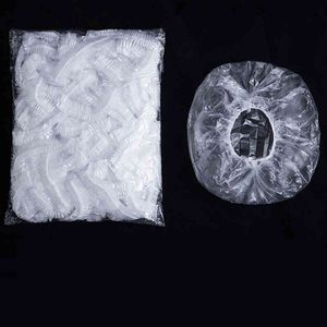 100pcs Cheap Price Clear Plastic PE Transparent Hotel Disposable Shower Caps