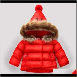 Childrens Outerwear Boy And Girl Winter Warm Hooded Children Cottonpadded Jacket Kid Jackets 16 Years Qisam Xqzas
