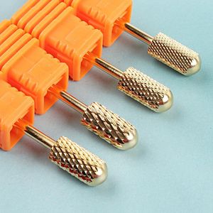 Nail Art Utrustning Borrbitar för elektrisk manikyr maskin tillbehör Carbide Fräsning Cutter File Slip Heads