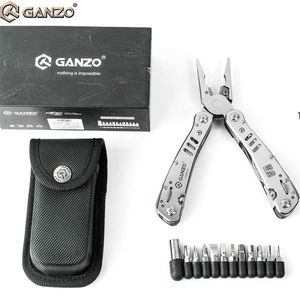 Ganzo G302H Kit di pinze multiuso Set custodia in nylon Combinazione di coltelli pieghevoli portatili Pinze Edc Cable Wire Cutter Multitools 211110