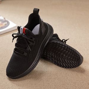 High Quality Flying Women 2021 Sports Running Shoes Female Casual Student Lace-up Decor Knit Sneakers