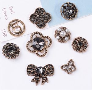 Vintage Metal Zinc Alloy Bronze Pendant Charms Nail Art Steampunk Shoes Charm Diy Jewelry Making Accessories