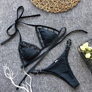 Bras Sets Women Sexy Lingerie Underwear Low Waist Panties Solid Push Up Bra And Set 2pcs Suit