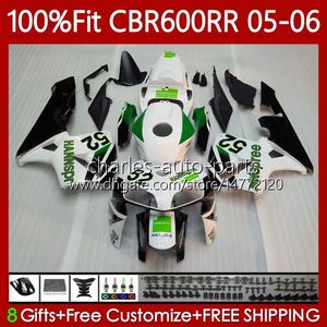 Spritzguss-Verkleidungen für HONDA CBR 600RR 600F5 600CC 2005–2006 Karosserie HANNSpree 72No.20 CBR600 CBR 600 CC F5 RR F 5 2005 2006 CBR600F5 CBR600RR 05 06 OEM-Karosseriebestand