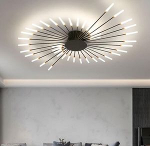 LED taklampor för vardagsrum sovrum hem modern lampa belysning dekoration