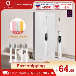 Oclean X Pro Elite Sonic Electric Toothbrush Smart Electric Toothbrush Quiet Mark IPX7 Fast Charging Upgrade for XPro Toothbrush Q0508