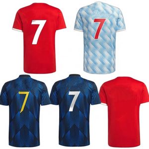 Wholesale Soccer Jerseys RASHFORD POGBA SANCHO Shirt B.FERNANDES R.VARANE MARTIAL GREENWOOD SHAW Football Jerseys Unisex#S-XXL