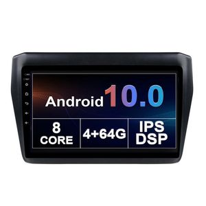 Bil DVD-spelare med navigering GPS-radio för SUZUKI SWIFT 2017-2019 DSP 8 Core Android 10.1 tum inbyggd WiFi CarPlay