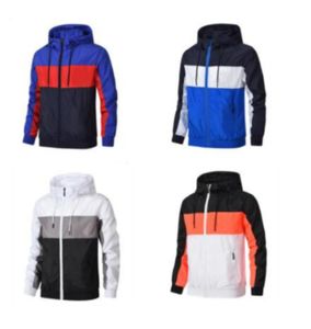 Hot vender homens mulheres jaqueta casaco moletom moletom com capuz homens asiáticos tamanho hoodies manga longa outono esportes zíper windbreaker mola roupas