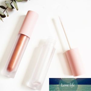 Empty Matte Pink Lipgloss Tubes DIY Makeup Lip Plumper Gloss Liquid Lipstick Rouge Cosmetic Containers Refillable Bottles 200pcs Factory price expert design