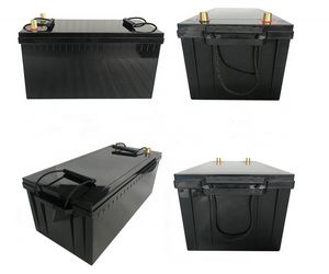 Deep Cycle 18650 32650 Li Ion Batteripaket LIFEPO4 12V 24V 48V 50AH 60AH 100Ah 200Ah 300AH litiumbatterier Förpackningar för RV 12V Solar System