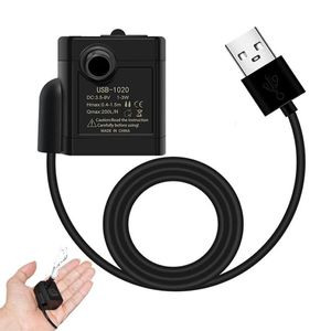 Luftpumpen Zubehör USB Wasserpumpe Mini DIY Aquarium Filter Geräuscharmer Bürstenloser Motor Tauchzyklus für Haustier