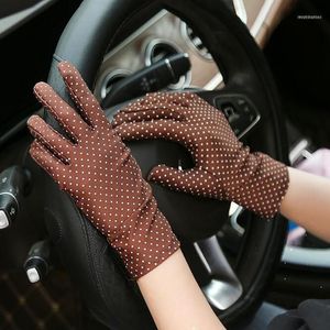 Letnia kobieta Rękawiczki Wygodne Damskie Stretch Ochrona Słońce Prosta Elegancka Lady 2021 Moda Kobiety Rękawica Guantes1