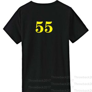 No55 schwarz II T-Shirt T Gedenk exquisite Stickerei hochwertiges Tuch atmungsaktive Schweißabsorption professionelle Produktion