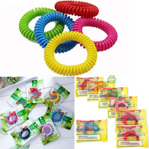 Bracciale repellente per zanzare Gioielli per protezione dagli insetti per bambini adulti Braccialetti da polso per esterni M3414