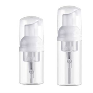 30ml 50ml 60ml Plastic Soap Dispenser Bottles Clear White Foam Pump tube Mousses Liquid Foaming Bottle