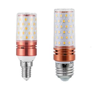 Lampor LED Corn Bulb Light E14 ljuskrona ljus E27 lampa SMD110V V varm vit k Cool K Nature K