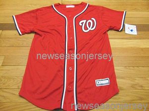 Stitched retro jersey MAX SCHERZER COOL BASE JERSEY Men Women Youth Baseball Jersey XS-5XL 6XL