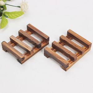 200 pcs DHL Livre Wood Wood Soap Dish Armazenamento Titular Banheira Chuveiro Placa Banheiro Novo Worldwide Store