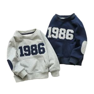 Vidmid Baby Boys T-shirt Tops Brand Quality Cotton Baby Girl Boys Clothes Kids T-shirt Long Sleeve Children Coats P332 211023