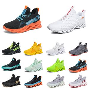 Trainers Men Running Shoes Breathable Wolf Grey Tour Yellow Teal Triple Black White Green Mens Outdoor Sports Sneakers Eight One s