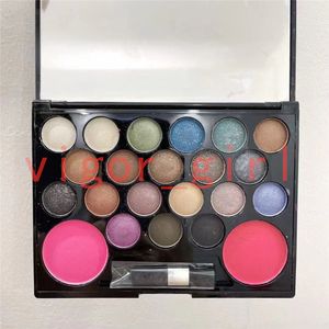 2021 Neue Marke 22 Farben Lidschatten-Palette Matte Shimmer Girl Eyes Makeup Shadows mit einem Make-up-Pinsel