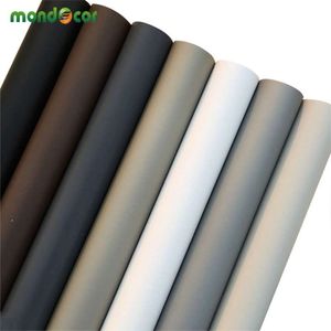 Matte Superfície autoadesiva papel de parede PVC Decoração de Casa Contate o Papel Adesivos de Parede Filme Quarto Armário de Cozinha Decalques Impermeáveis ​​210929