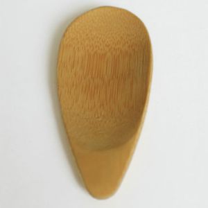 Naturliga Bamboo Spoons Te Scoops Mini Kort Handtag Glass Sked Eco Friendly Tools Rh3435