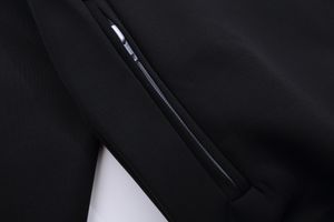 22 męskie damskie dres bluzy garnitury Suits Mężczyzny Śledzenie garnitury potu płaszcze retro swobodne z białą stroną w paski niezbędne jesienią i zimą 3okr