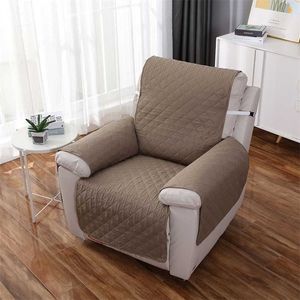 Recliner One Waterproof Sofa Cover Home General Anti-Dirty Pet Protective Cushion Couch s 211207