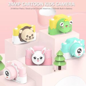 Kids Camera Cartoon 2 Inch WIFI Front Rear Dual Cameras -proof With 32G Memory Card Birthday Gift Digital