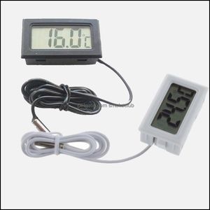 Análise de medição Instrumentos Escola de escritório Negócios Industrial Digital LCD Display Medidor Termômetro Temp Sensor w / Sonda