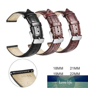 Switch Genuine Leather Watchbands 18mm 19mm 20mm 21mm 22mm 24mm Watch Band Strap Belt Pin Buckle Quick Release Raw Ear Factory price expert design Quality Latest