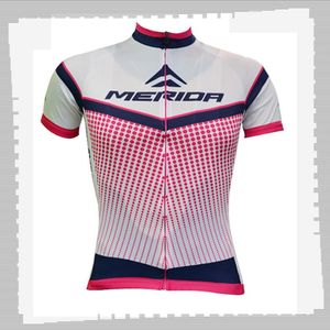 Maglia da ciclismo Pro Team MERIDA Uomo Estate quick dry Uniforme sportiva Mountain Bike Camicie Bici da strada Top Abbigliamento da corsa Abbigliamento sportivo da esterno Y21041230