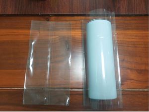 Wholesale clear stickers printing for sale - Group buy Window Stickers SUB125260 Clear Sublimation Heat Transfer Printing Film For oz oz Skinny Straight Tumbler