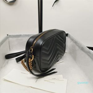 Wholesale genuine leather camera bag purse fashion shoulder bag cowhide handbag presbyopic card holder evening messenger w002