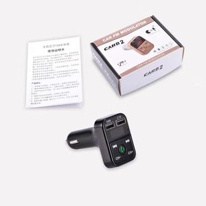 B2 Bezprzewodowy Bluetooth Multifulction FM Nadajnik USB Ładowarka samochodowa Mini MP3 Player Kit Holder TF Karta Zestaw głośnomówiący Modulator zestawu słuchawkowego