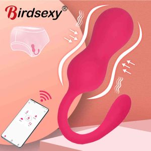 Nxy Sex Vibrators Vibrating Egg Vibrator Wireless Mobile App Vaginal Kegel Balls g Spot Stimulator Toys for Women Wearable Panties 4 1201