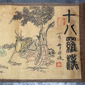 Achtzehn Arhats in alten chinesischen Gemälden