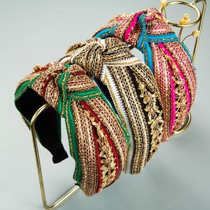 Bohemian Ethnic Big Knot Hairband Headband for Women Girls Hair Accessories