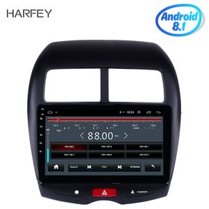 Android 10,1 tums bil DVD Multimedia Player GPS Navi System för 2010-2015 Mitsubishi ASX PEUGEOT 4008 med WiFi