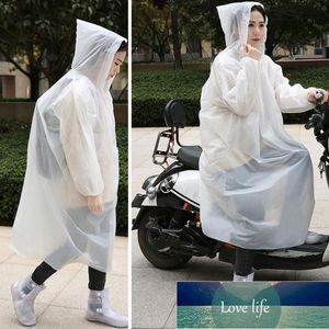 Portable Poncho Adult Raincoat Reuse Disposable Hooded Raincoat Poncho Outdoors Transparent Clothes covers Lady Riding Raincoat Factory price expert design