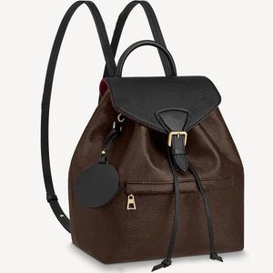 Ladies Luxury Designer Bag Womens Backpack estilo ao ar livre casual moda saco de ladra clássica impressão de bolsa de alta qualidade