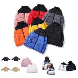 Пуховые куртки вниз пальто зимние мужские Parkas downs пальто мода письма куртка парку теплые буквы вышивка узор наружный ветрозащитный