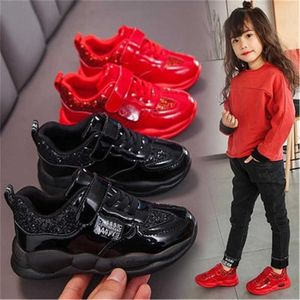 Barnens lediga skor Andas bekväma barnskor Fashion Lätta pojkar Tennis Tennisskor Träning Sneakers G1025
