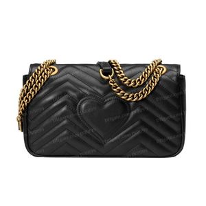 Top Quality 3 Size Fashion Women Shoulder Bags Designer Gold Chain Handbags Messenger Purses Womens Purse Ladies Clutch Wallet Tote Bolsa Feminina 12 Colors JN8899