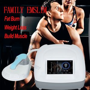EMS Fitness Machine / Electromagnetic Muscle Stimulator Hiemt Muscle Fat Burn Build Muscle Body Sculpting och Contouring ABS Training Massage Machine