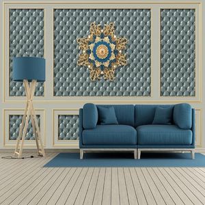 Wallpapers Po Mural 3D Stereoscopic European Style Environment Friendly Home Interior Decoration Wall Paper Living Room Bedroom Supplies