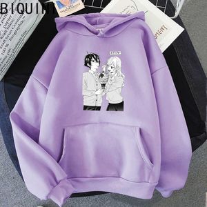 Anime Horimiya Hori ve Miyamura Hoodies Kadınlar 2021 Bahar Moda Tişörtü Erkekler Unisex Çift Kıyafetler Kore Tops Streetwears Y0820